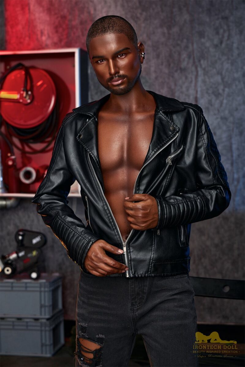 1P8A1459-1.jpg Irontech Doll 170cm Ebony Man Sex Doll Kevin
