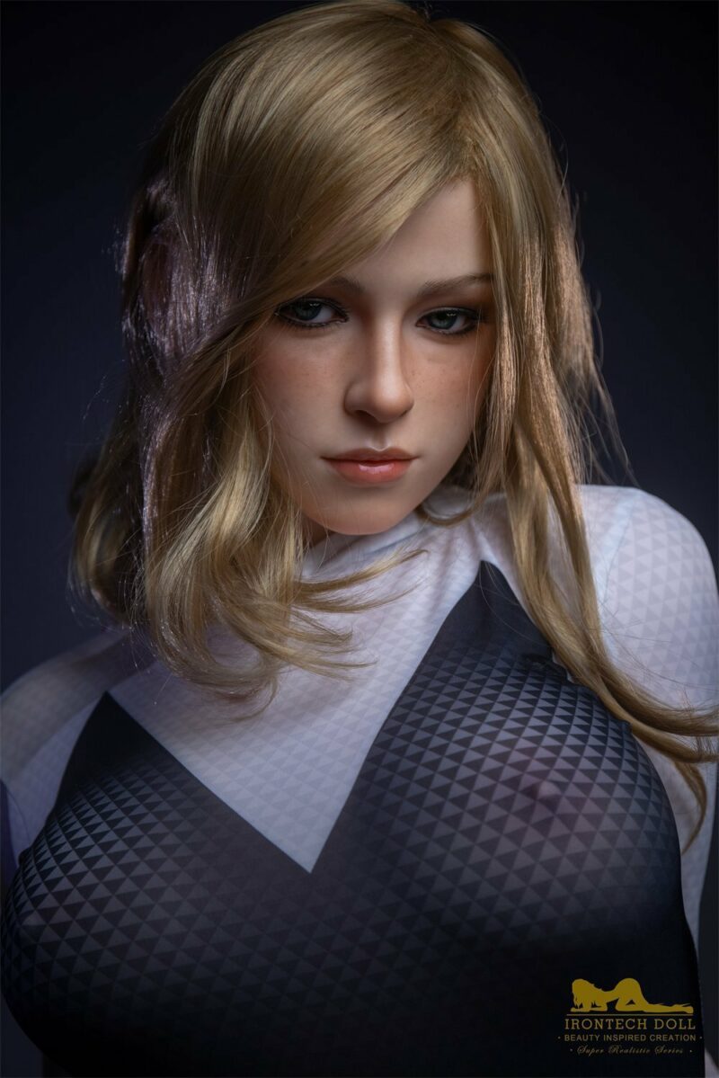 1P8A5483.jpg Irontech Doll 167cm D-cup Spider Gwen Sex Doll Flora