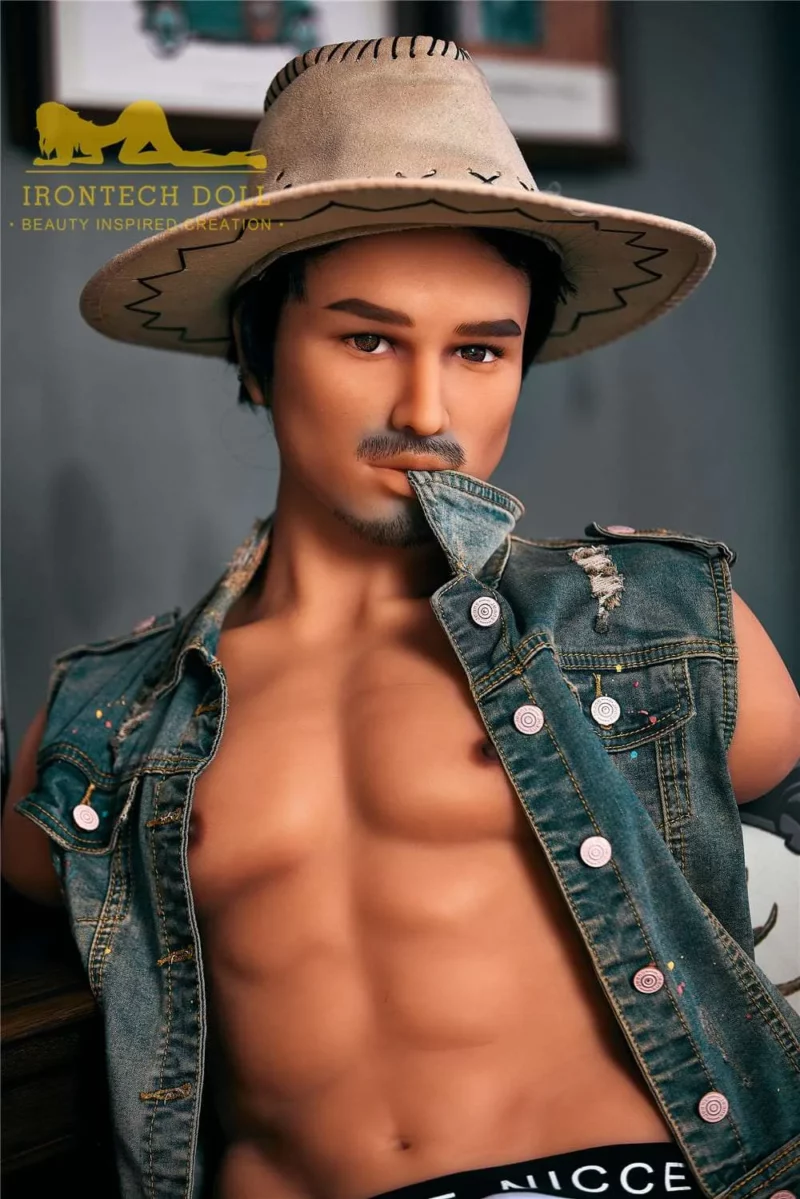 1P8A8429-jpg.webp Irontech Doll Male TPE Torso Sex Doll Kevin