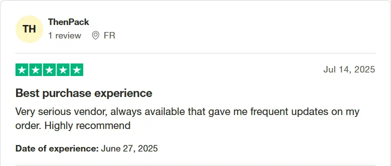 Trustpilot Sex doll reviews