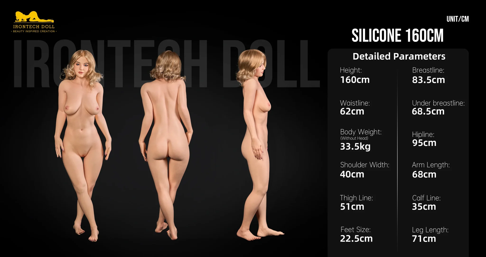 pornstar sex doll-eila adams sex doll-160cm-stat
