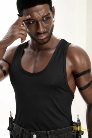 Irontech Doll 176cm Black Male Love Doll Bill