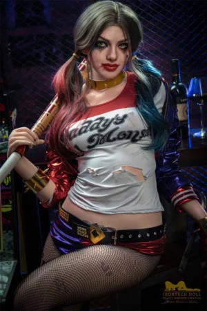 Irontech Doll 166cm C-cup Harley Quinn Sex Doll Ivy
