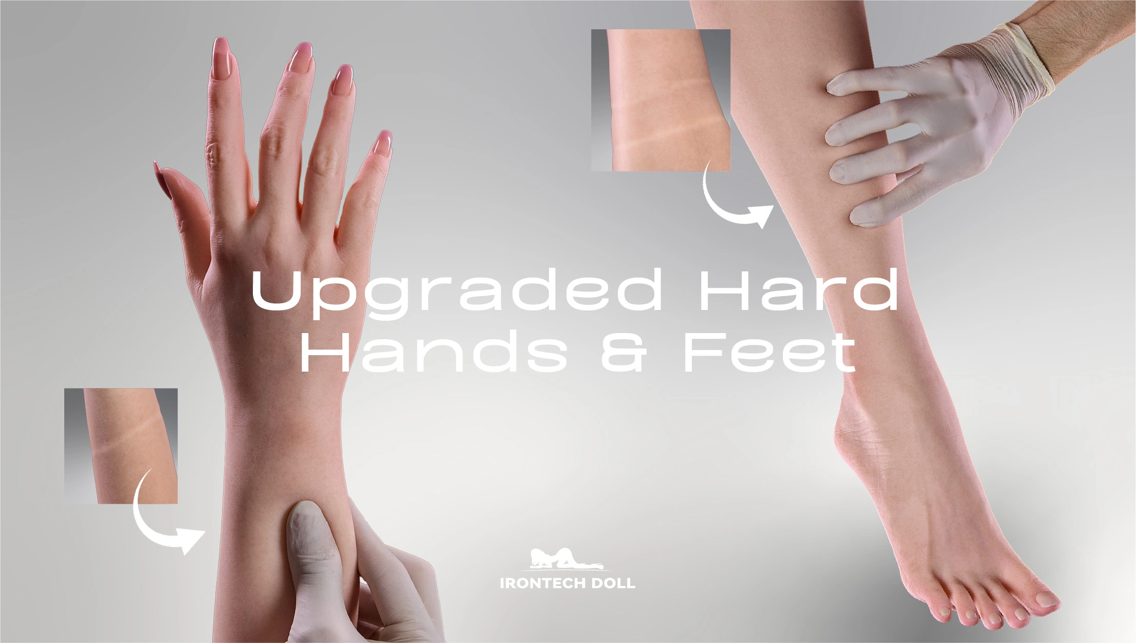 Irontech Doll Hard Hands & Feet Upgrade (1)